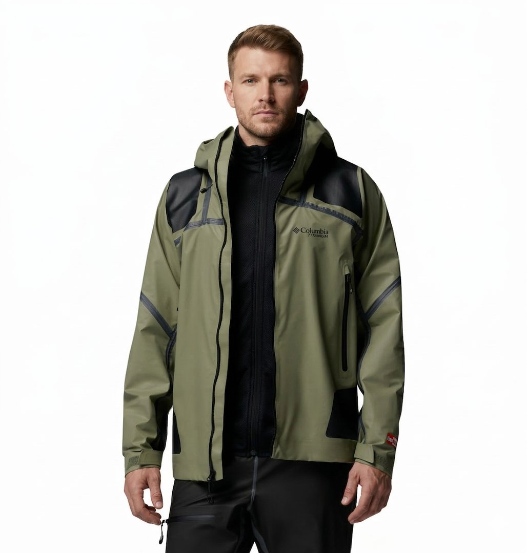 Columbia Titanium Whistler Peak™ Shell Pánska Hardshell Bunda s OutDry Extreme